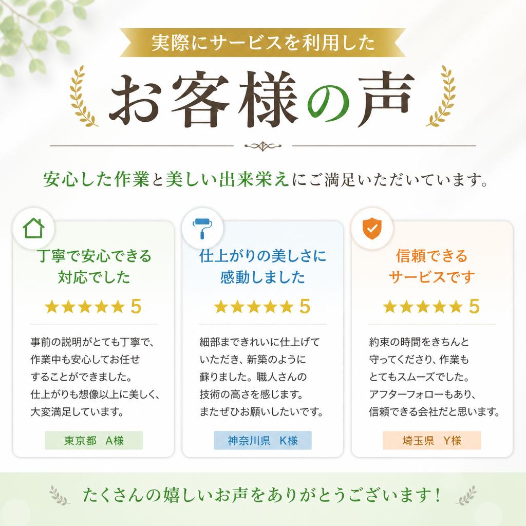 お客様の声