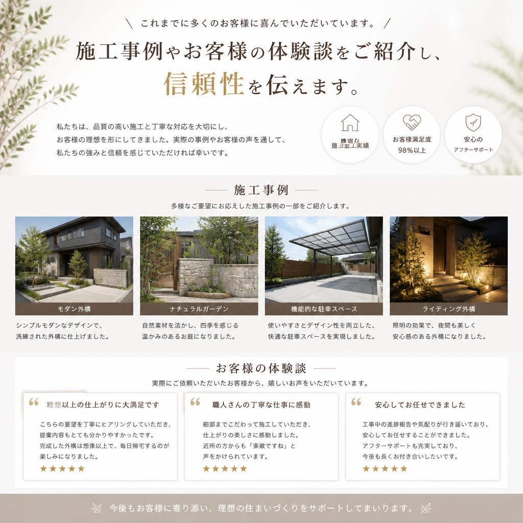 5. お客様の声
