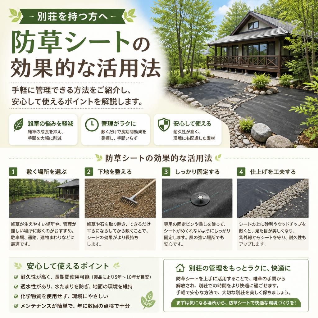 別荘管理への応用
