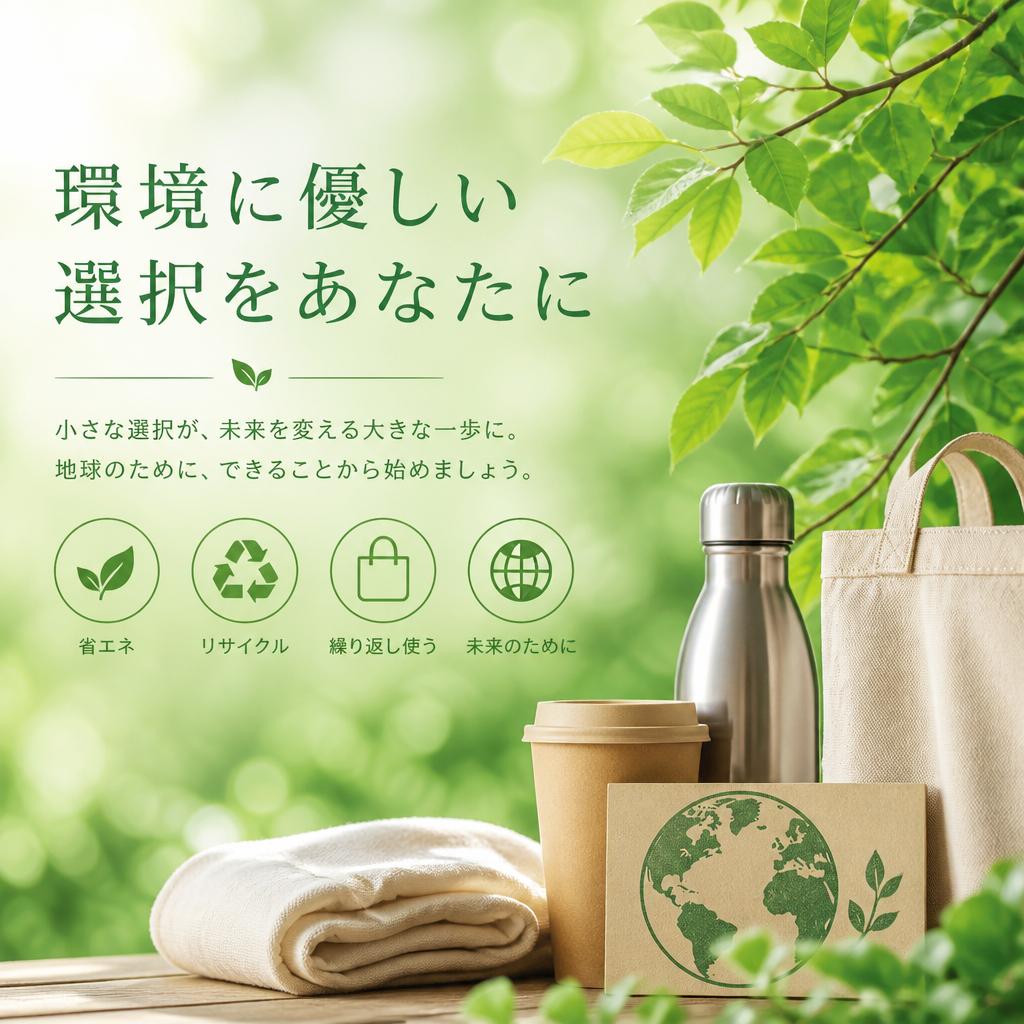 環境に優しい選択をあなたに