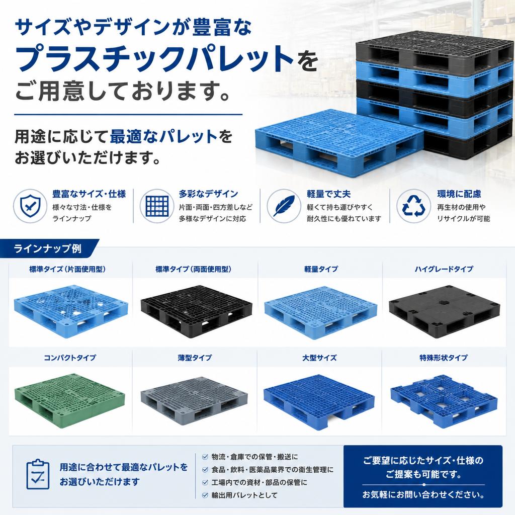 多様なニーズに応えるラインアップ